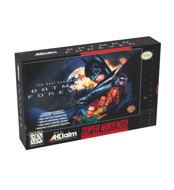 Batman Forever Reproduction Box