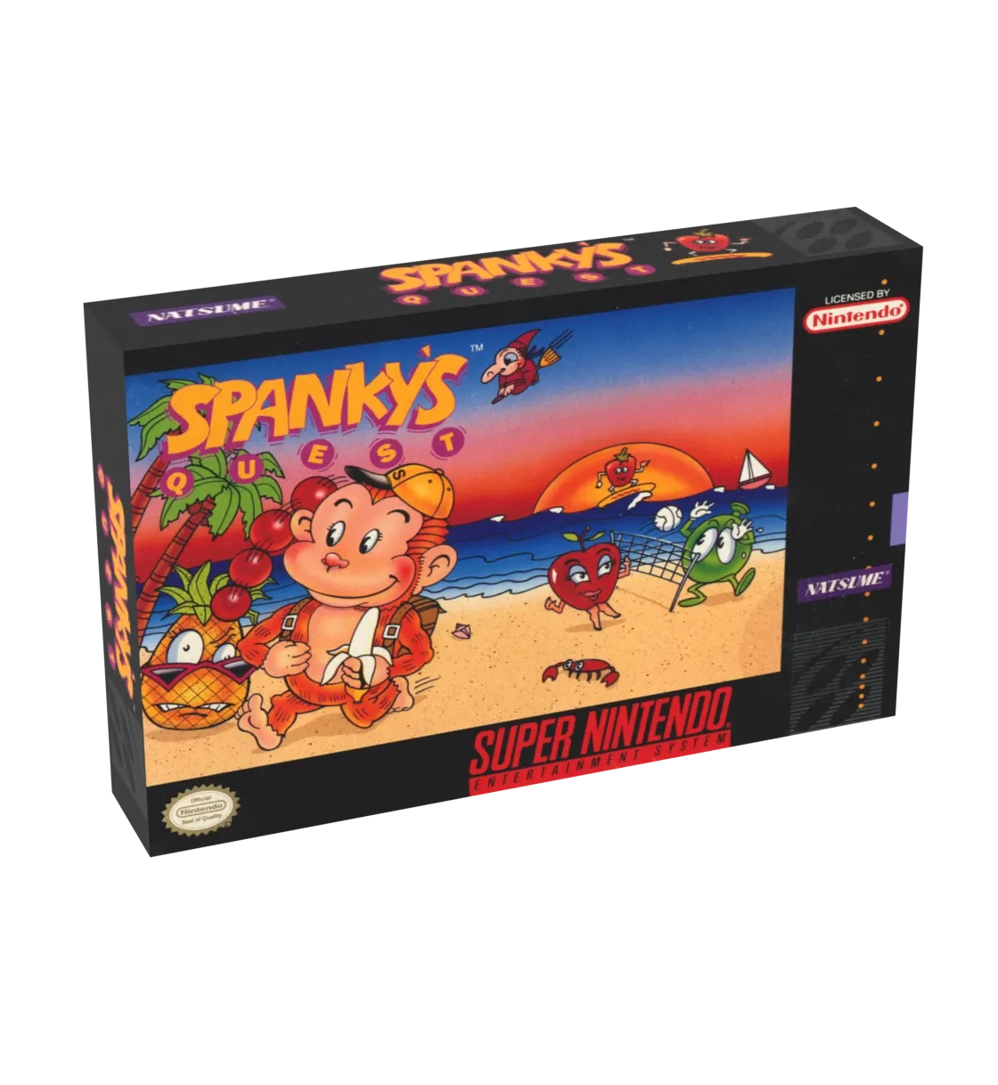 Spanky&#39;s Quest Reproduction Box