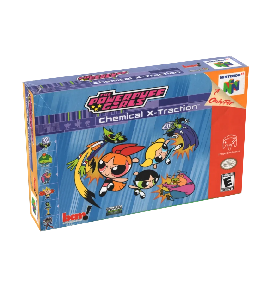 The Powerpuff Girls Chemical X-traction Reproduction Box