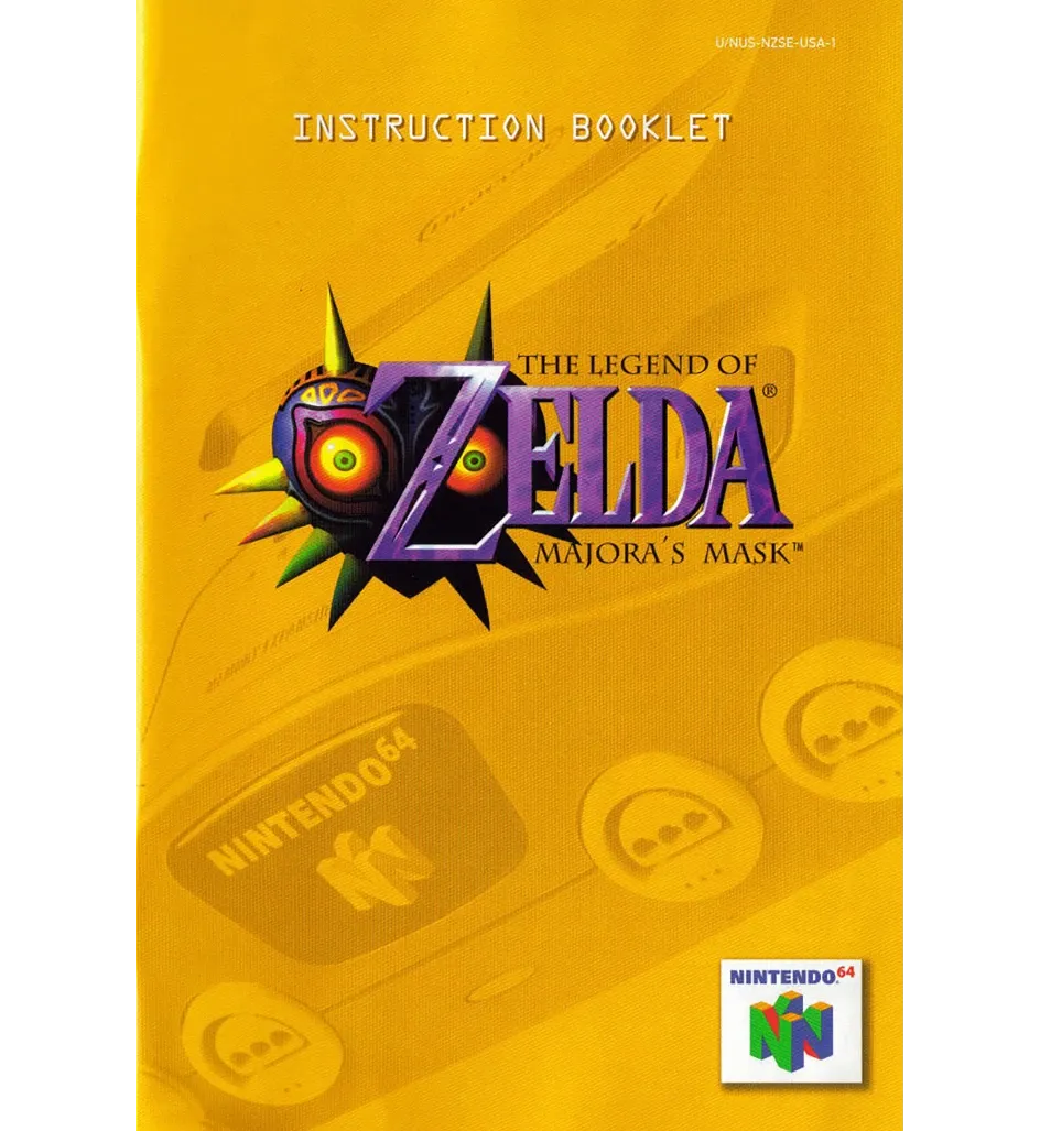 The Legend of Zelda Majora&#39;s Mask Reproduction Manual