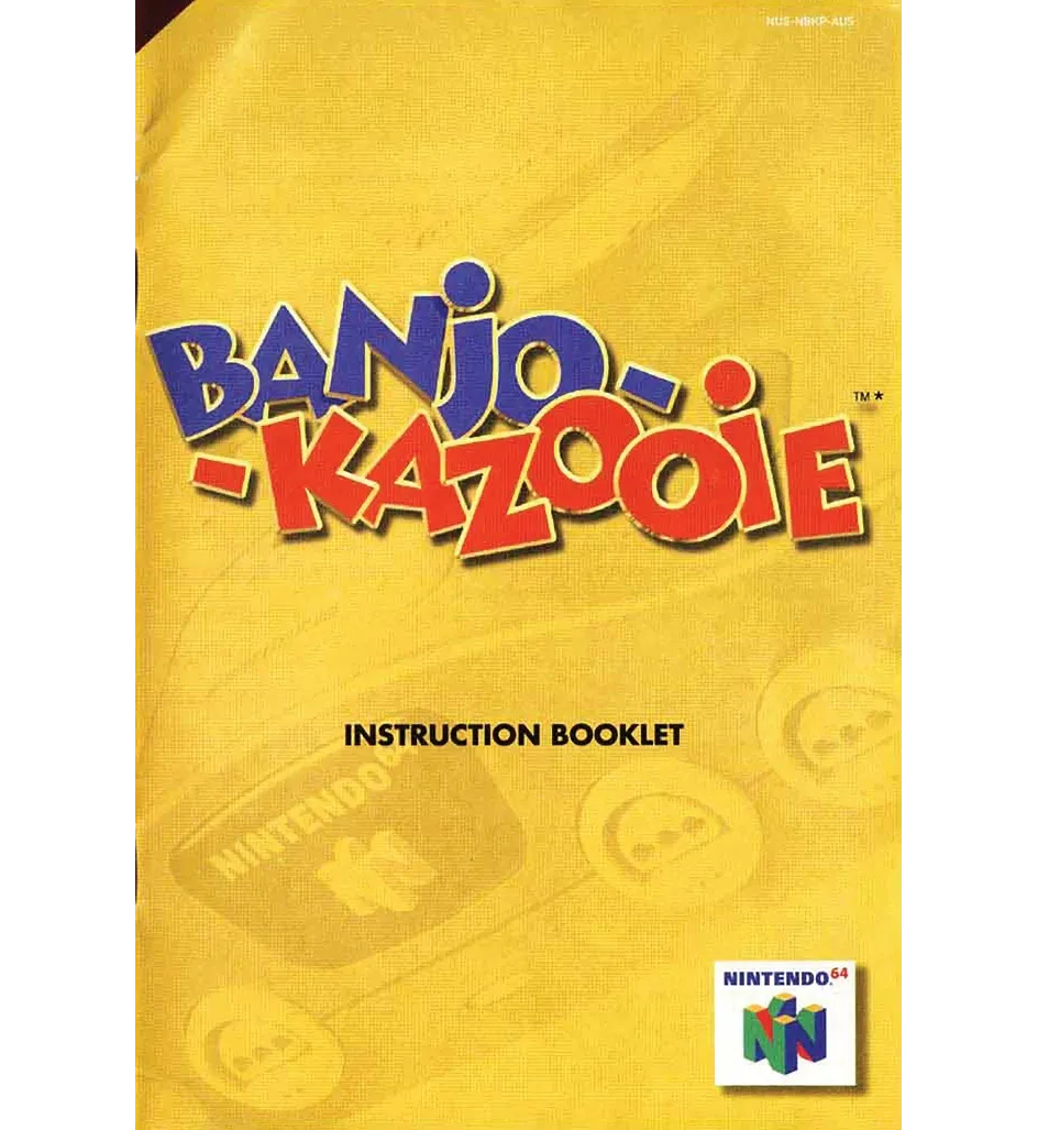 Banjo-Kazooie Reproduction Manual