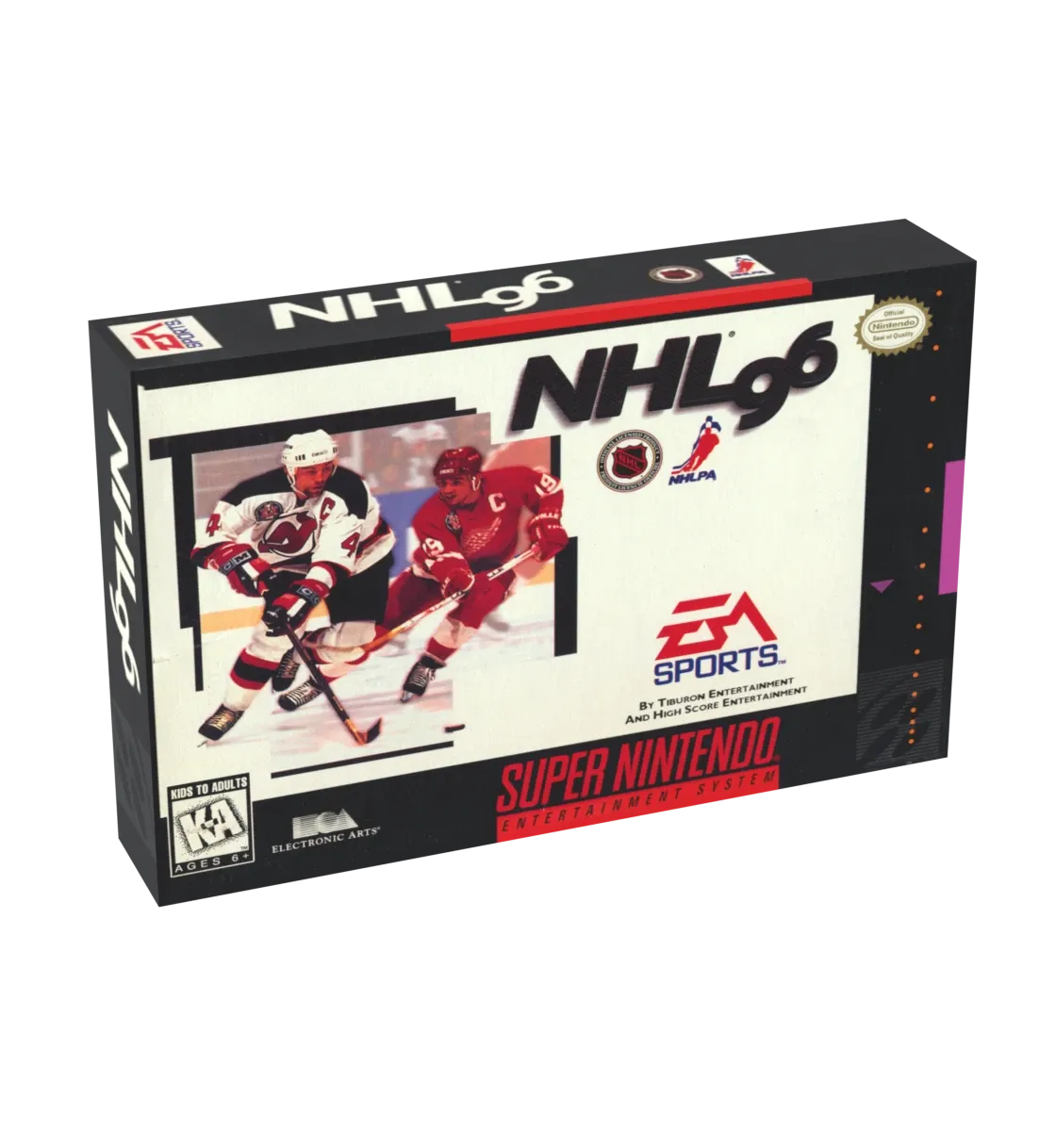 NHL 96 Reproduction Box