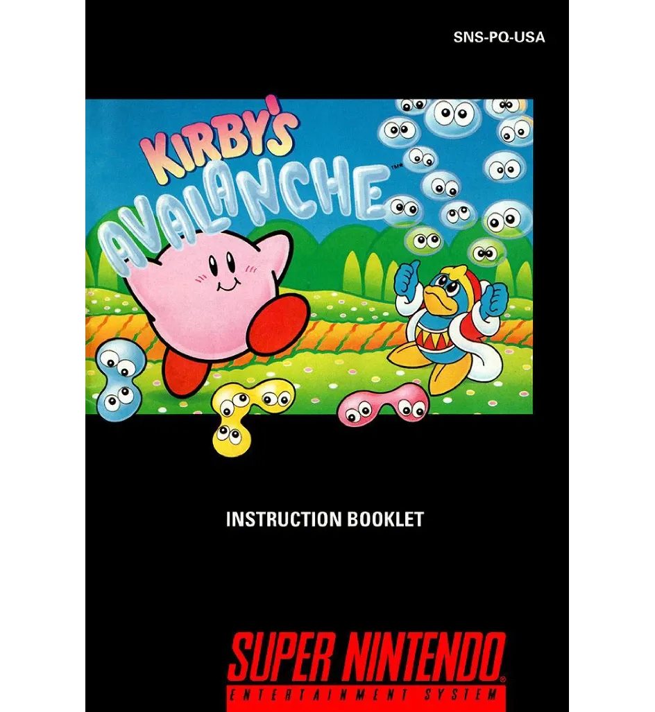Kirby&#39;s Avalanche Reproduction Manual
