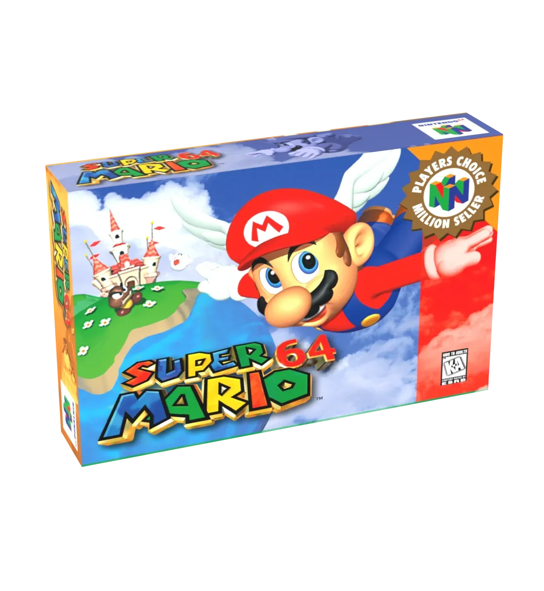Super Mario 64 [Player&#39;s Choice] Reproduction Box