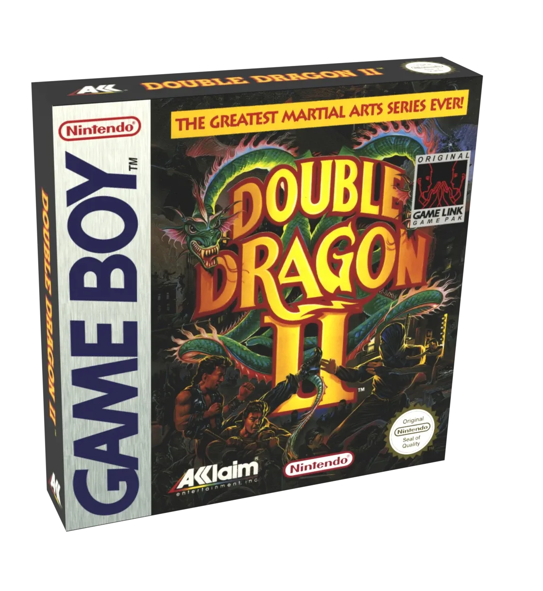 Double Dragon 2 Reproduction Box