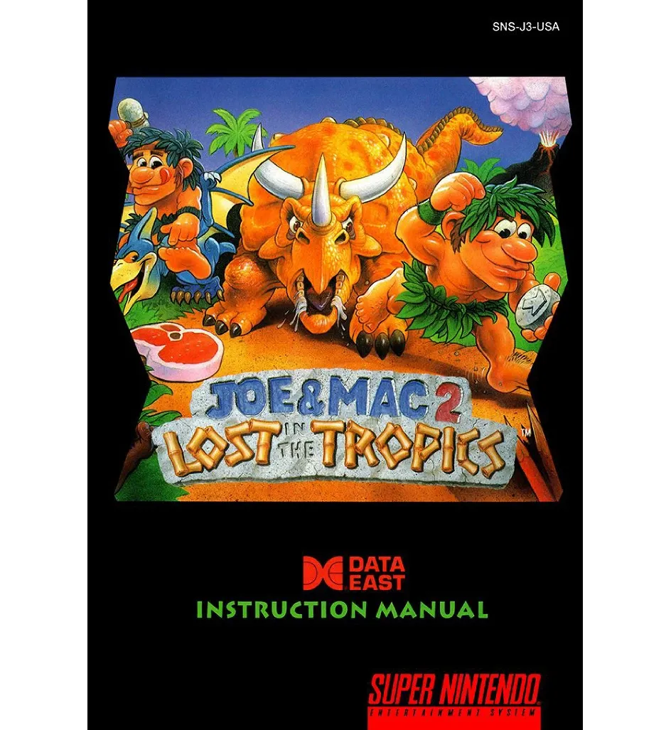 Joe and Mac 2 Reproduction Manual