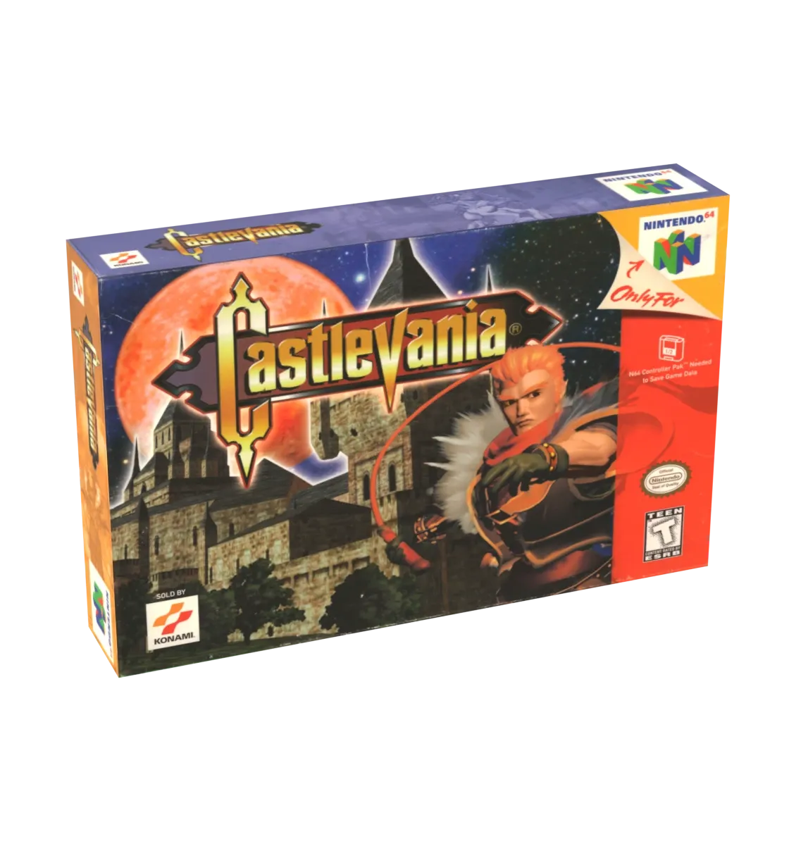 Castlevania Reproduction Box