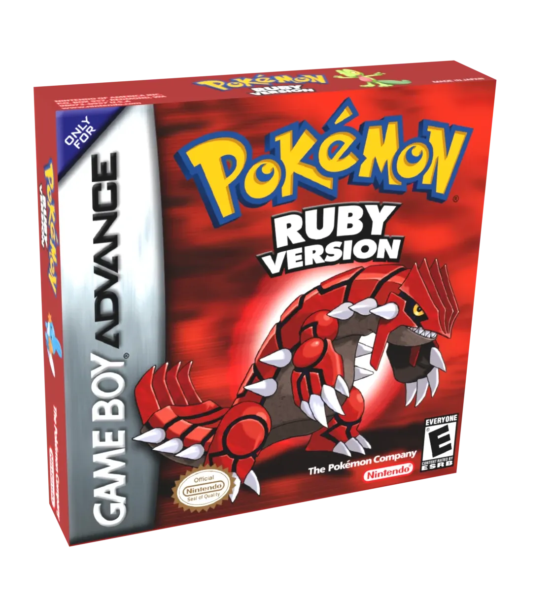 Pokemon Ruby Reproduction Box