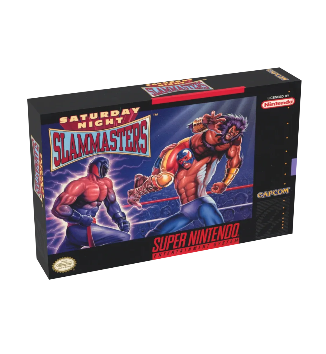 Saturday Night Slammasters Reproduction Box