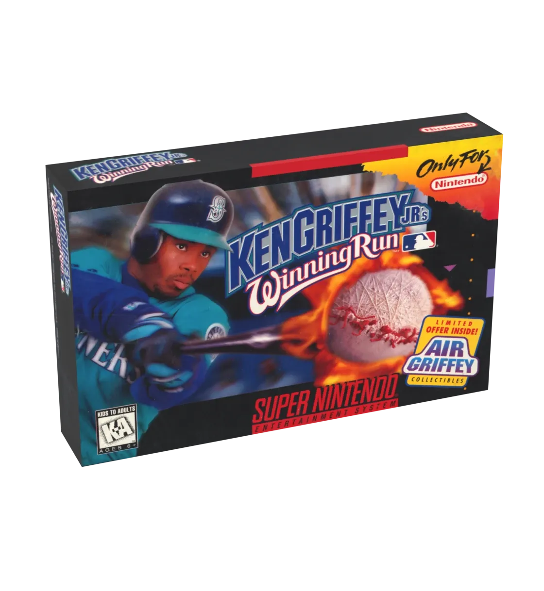 Ken Griffey Jr&#39;s Winning Run Reproduction Box