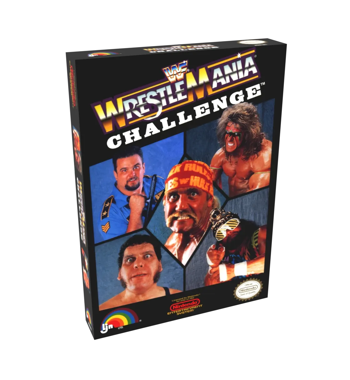 WrestleMania Challenge Reproduction Box