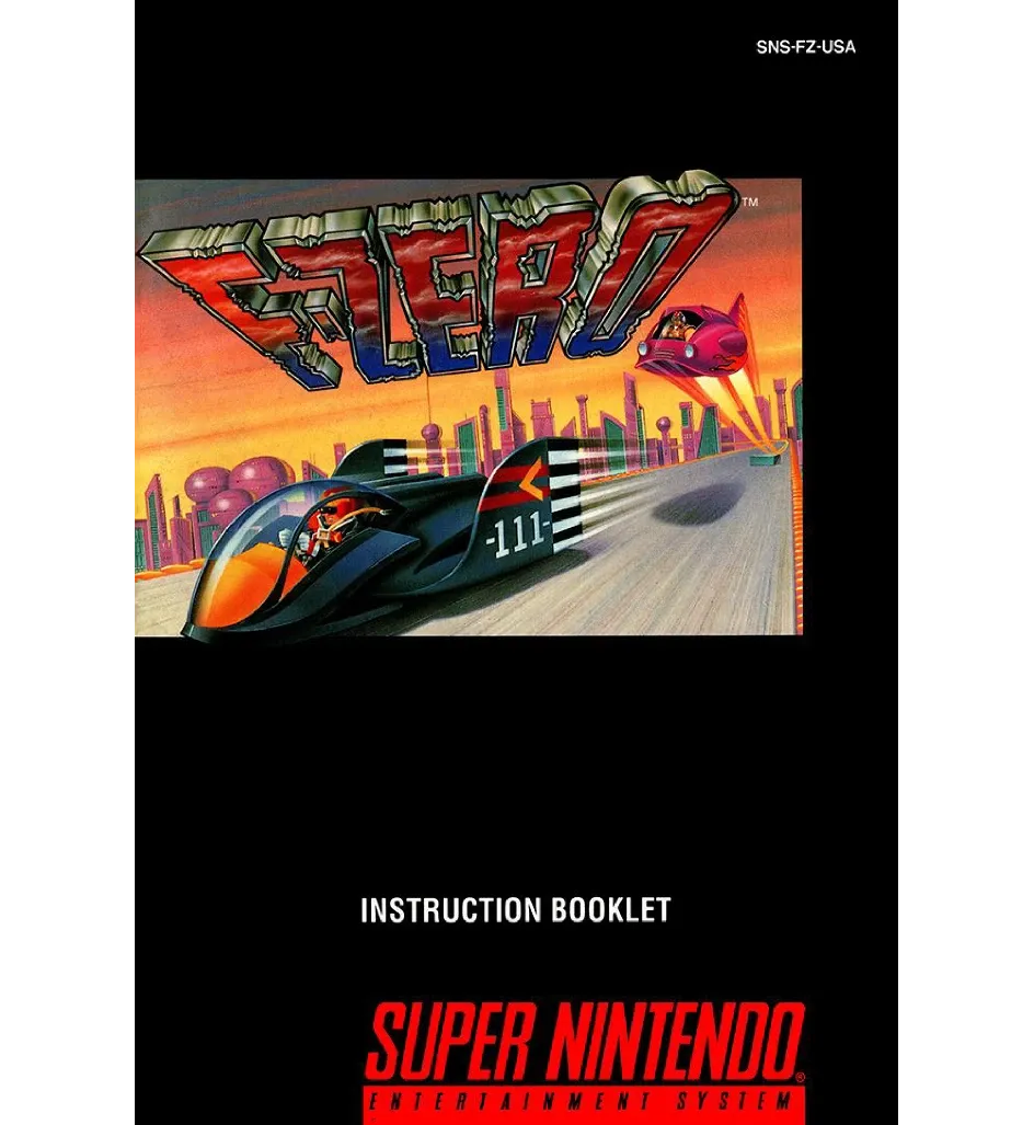 F-Zero Reproduction Manual