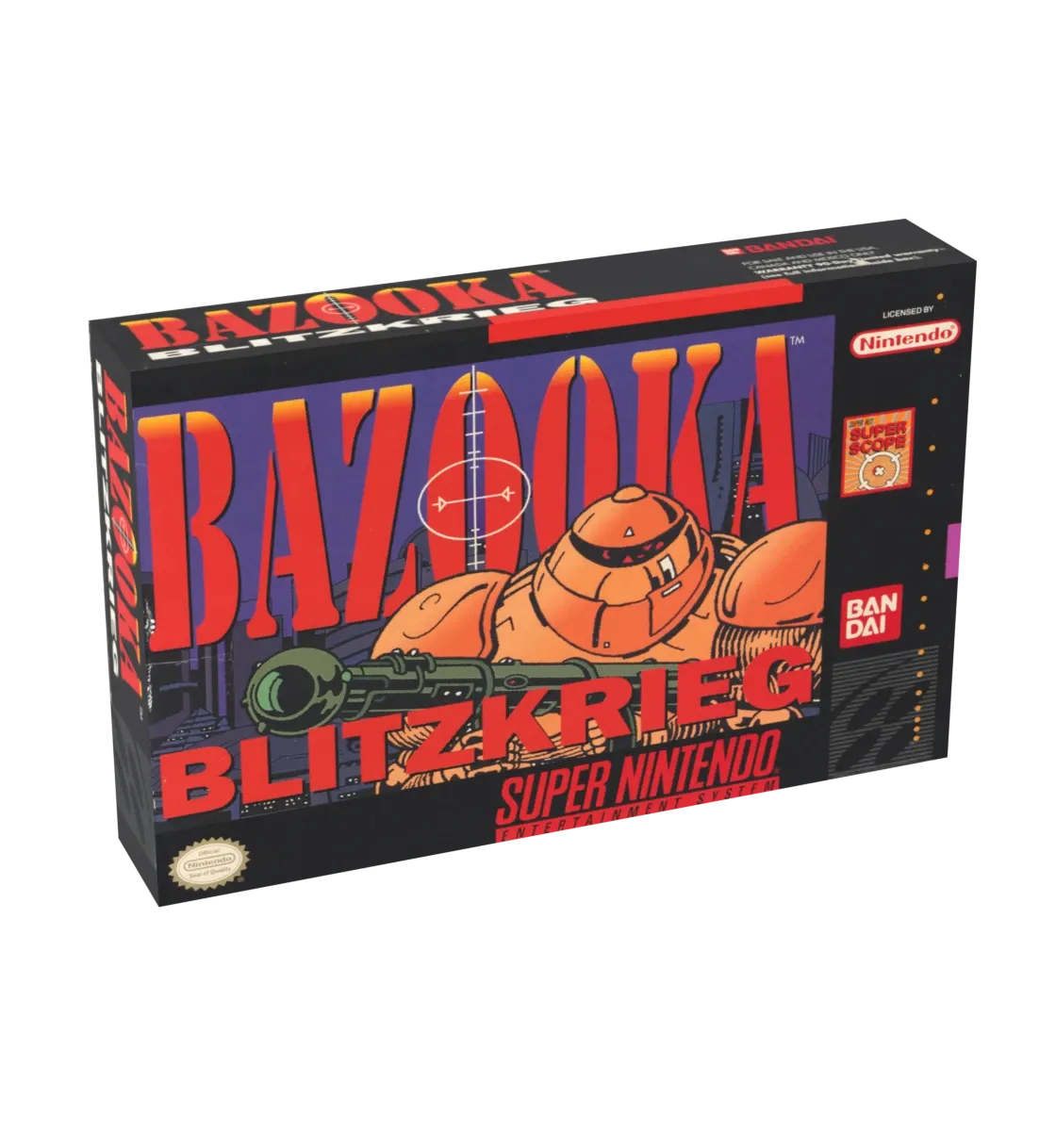 Bazooka Blitzkrieg Reproduction Box