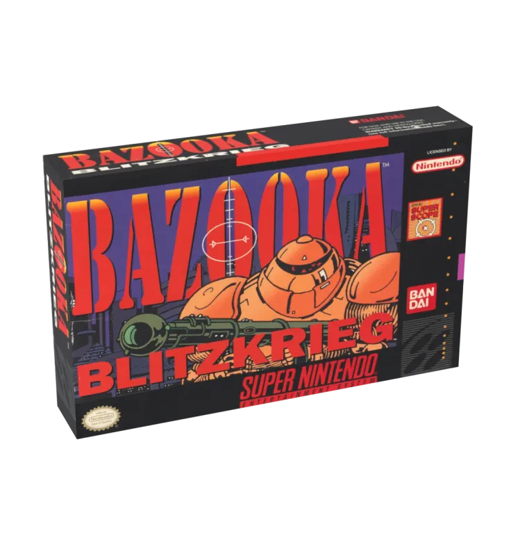 Bazooka Blitzkrieg Reproduction Box