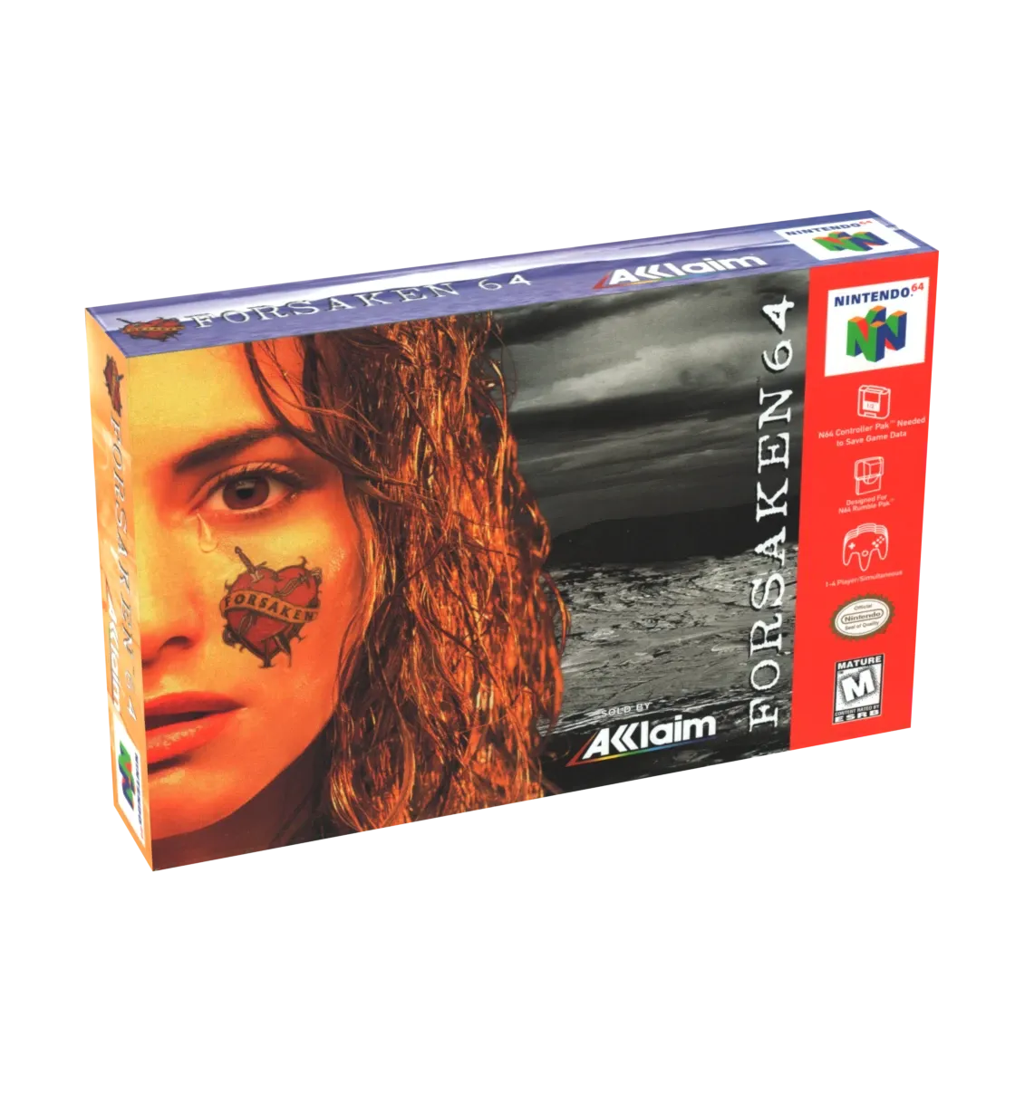 Forsaken 64 Reproduction Box