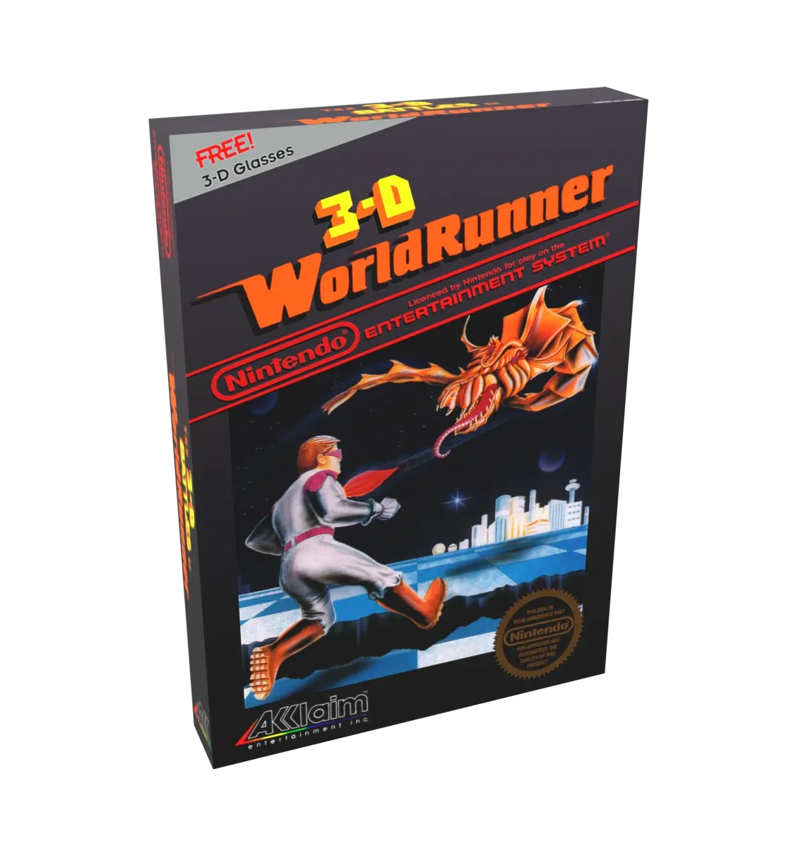 3-D World Runner Reproduction Box