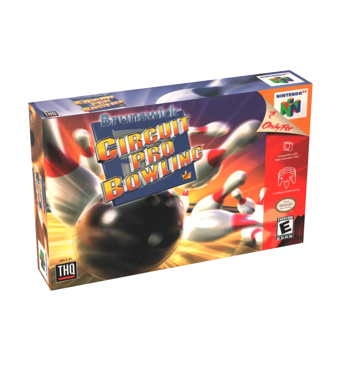 Brunswick Circuit Pro Bowling Reproduction Box