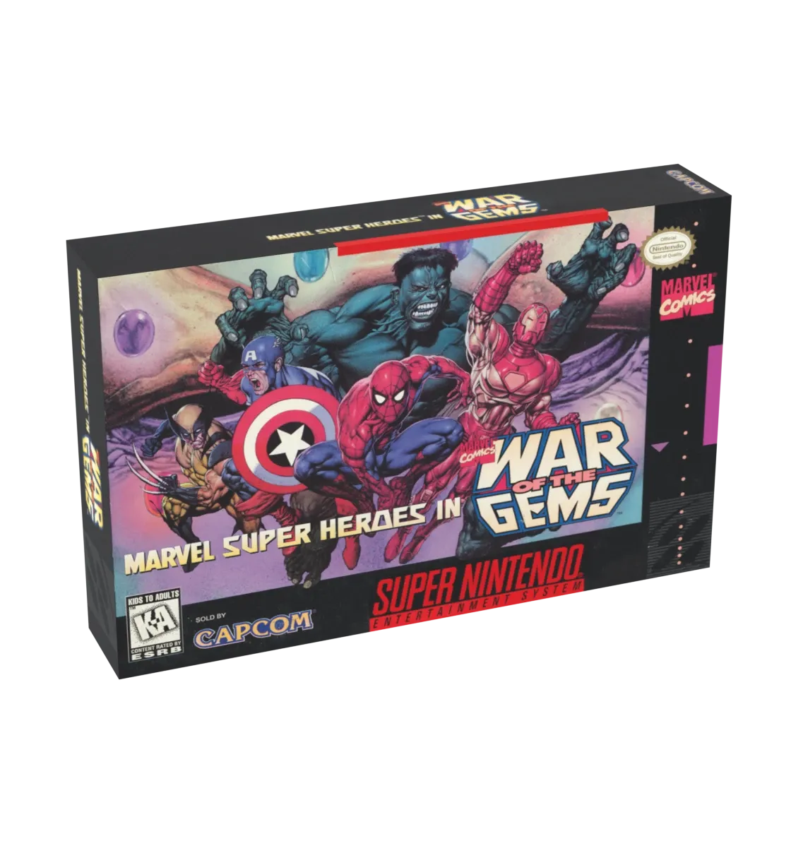 Marvel War of the Gems Reproduction Box