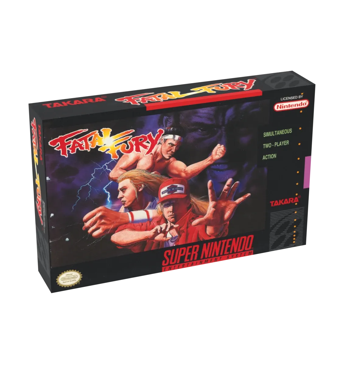 Fatal Fury Reproduction Box
