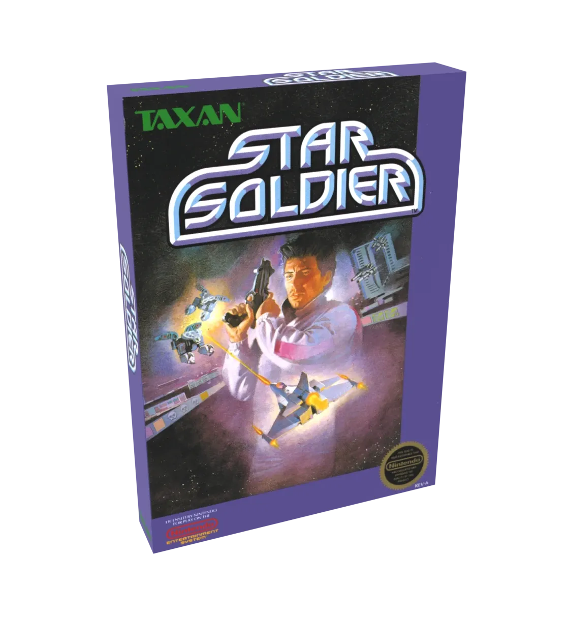 Star Soldier Reproduction Box