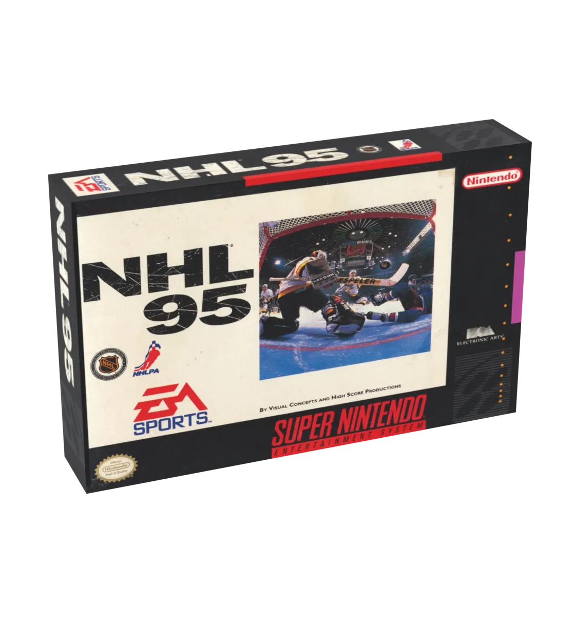 NHL 95 Reproduction Box