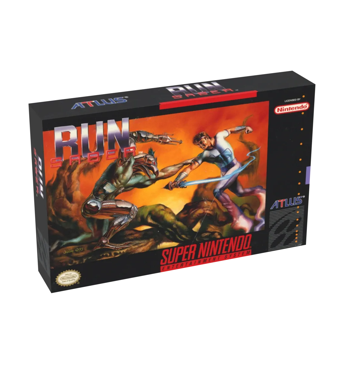 Run Saber Reproduction Box