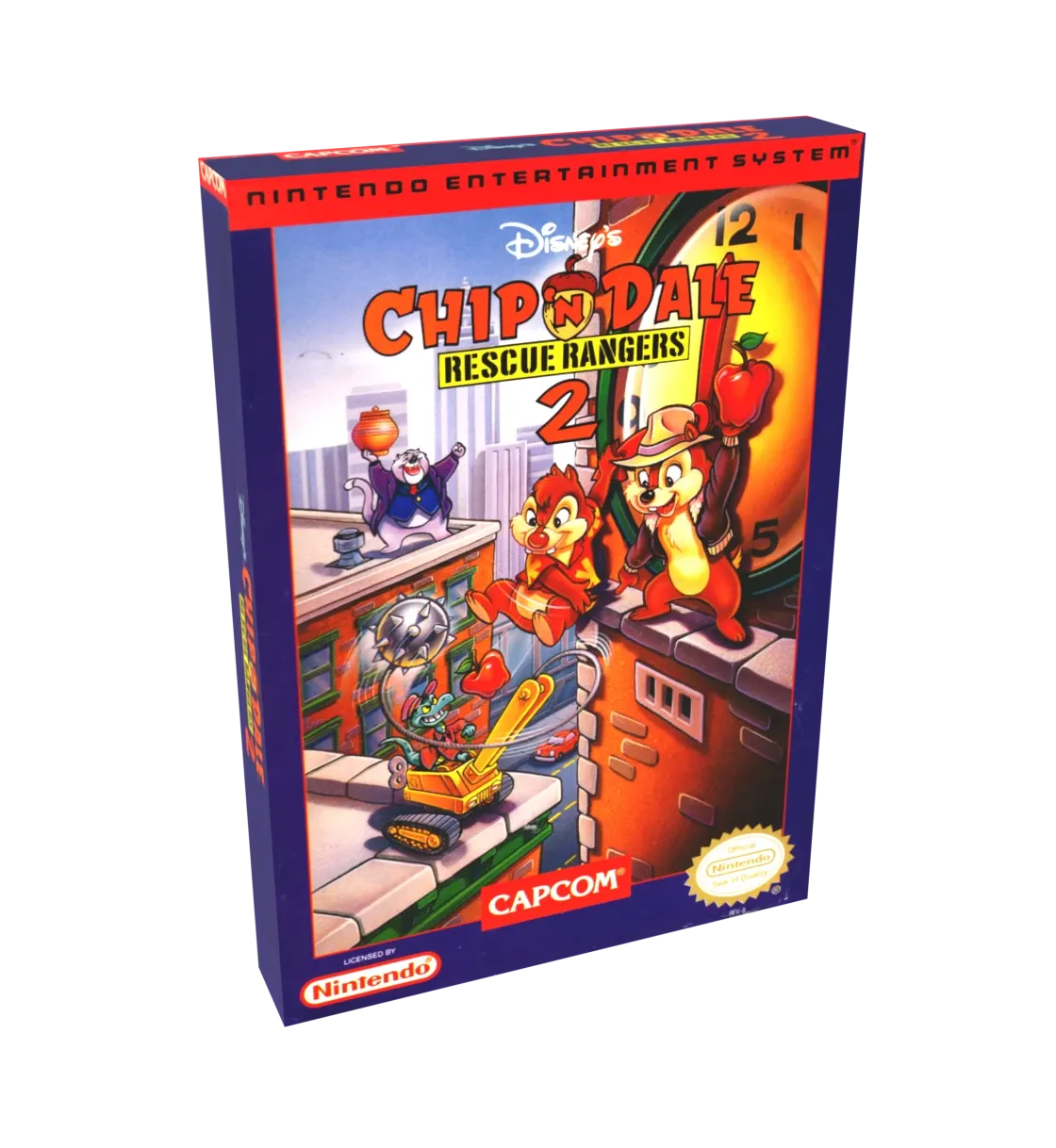 Chip N Dale Rescue Rangers 2 Reproduction Box