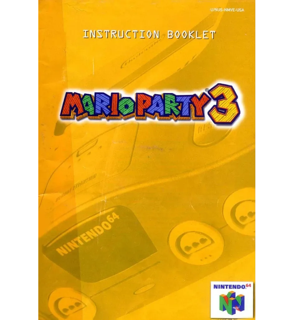 Mario Party 3 Reproduction Manual