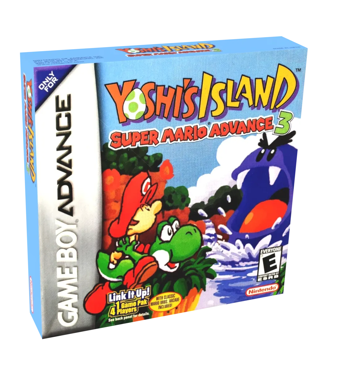 Super Mario Advance 3 Yoshi&#39;s Island Reproduction Box