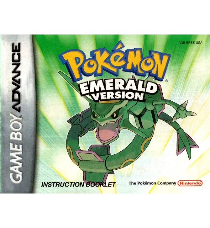 Pokemon Emerald Reproduction Manual