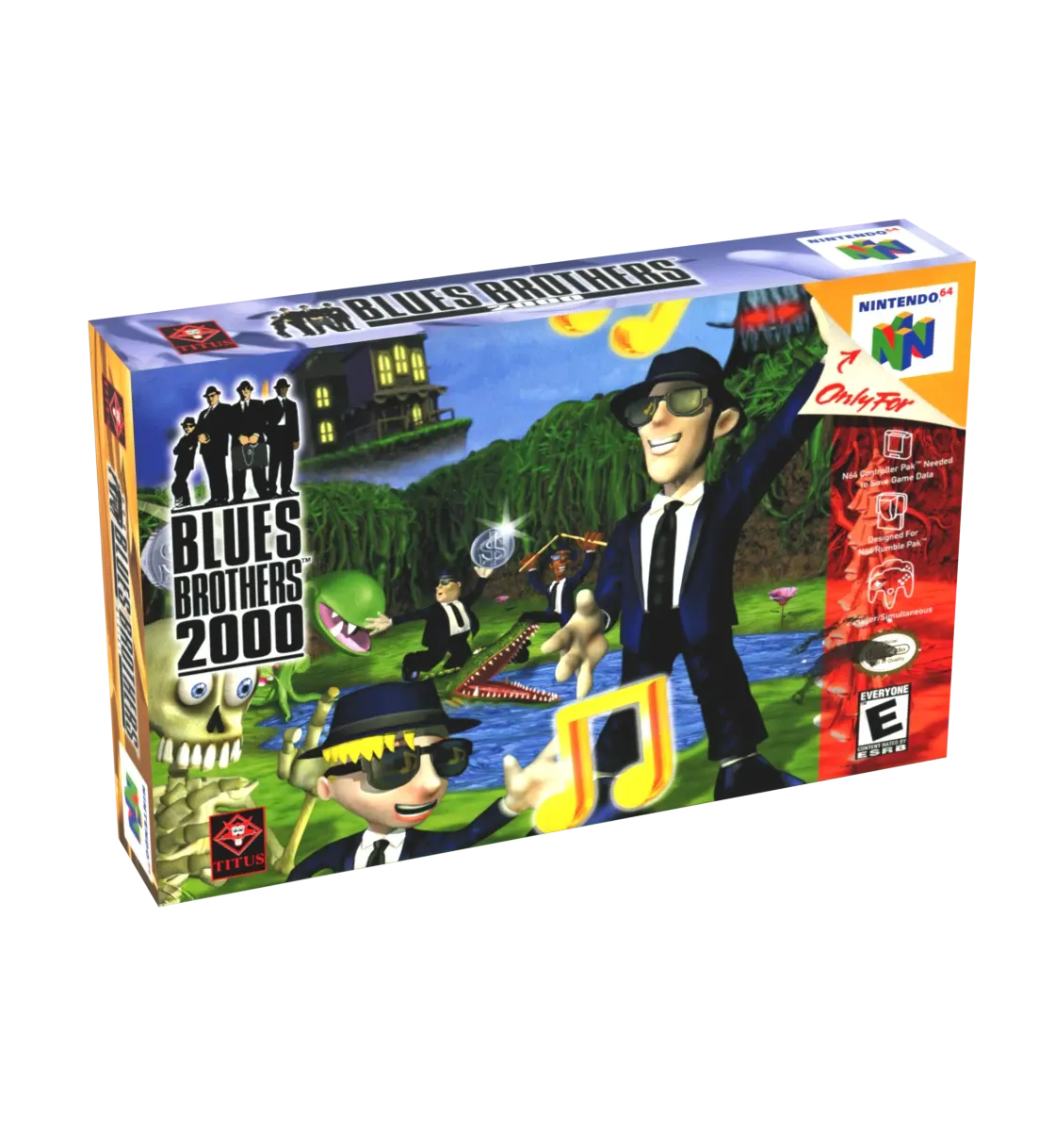 Blues Brothers 2000 Reproduction Box