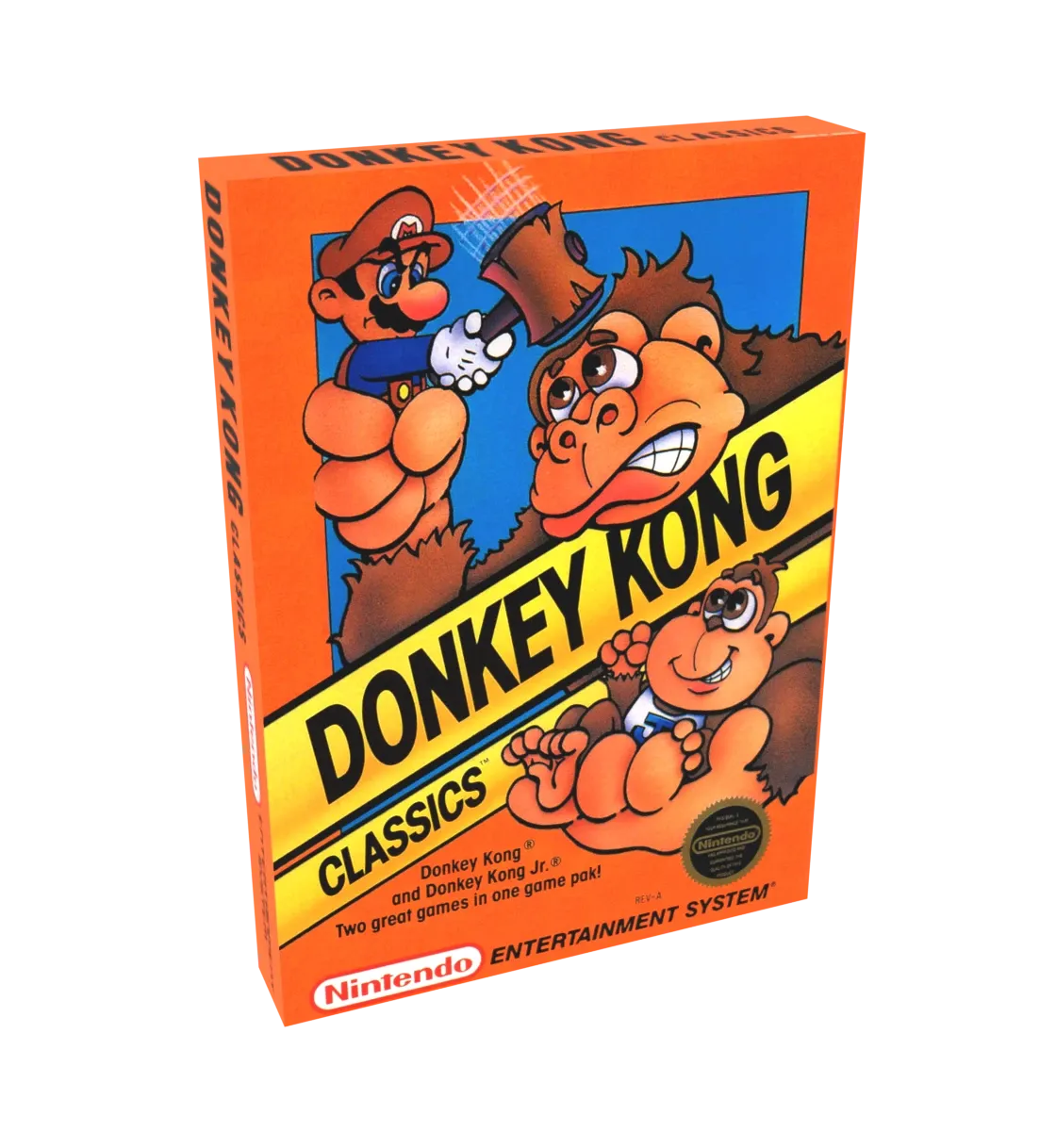 Donkey Kong Classics Reproduction Box