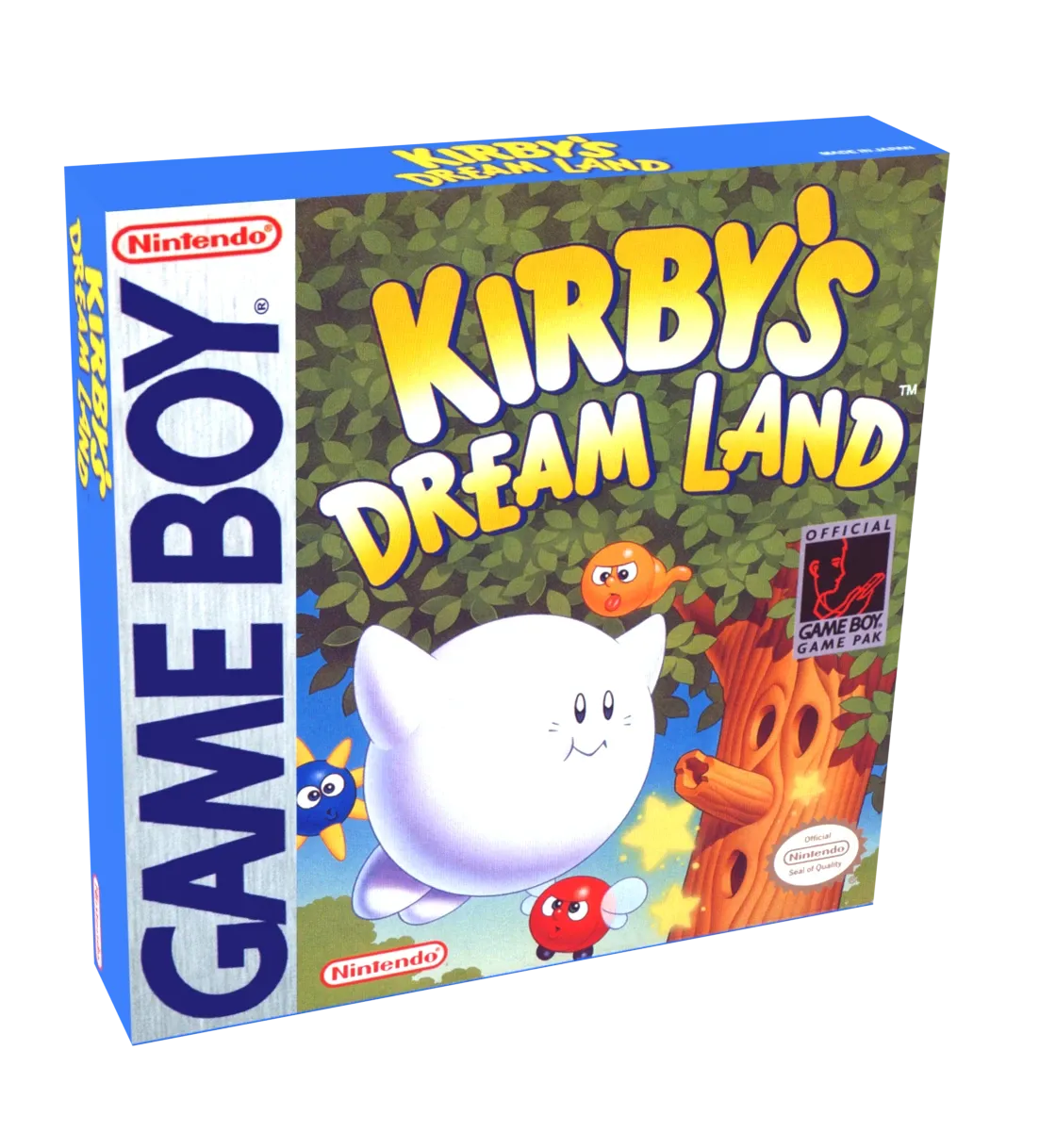 Kirby&#39;s Dream Land Reproduction Box