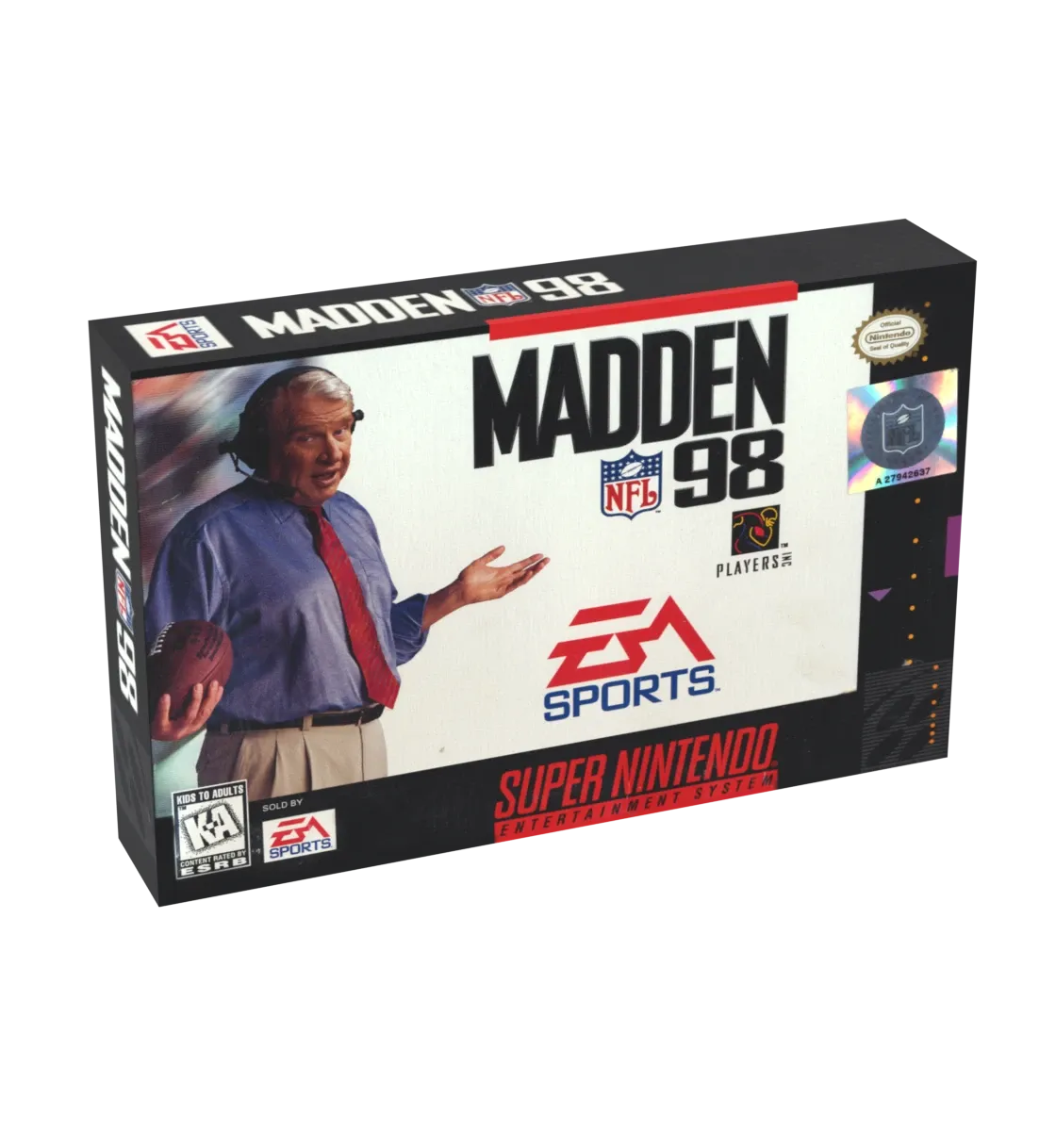 Madden 98 Reproduction Box