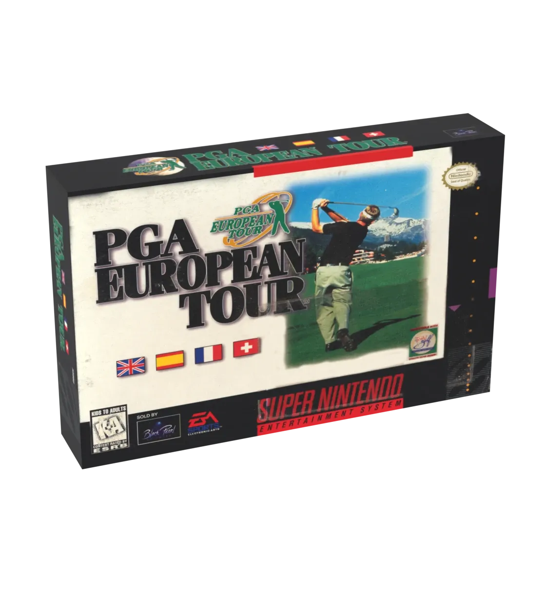 PGA European Tour Reproduction Box