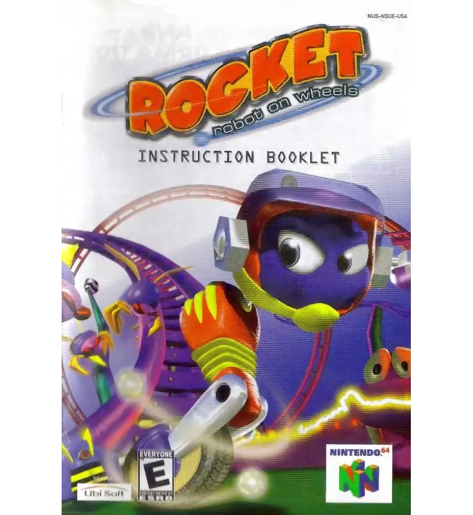 Rocket Robot on Wheels Reproduction Manual