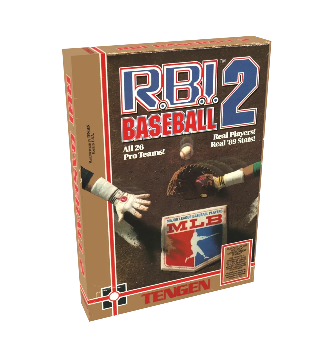 RBI Baseball 2 Reproduction Box