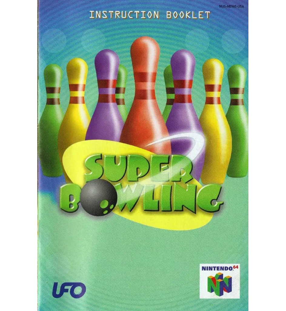 Super Bowling Reproduction Manual