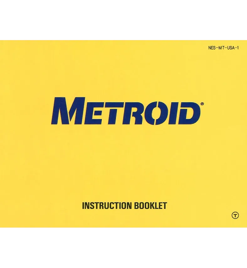 Metroid [Classic Series] Reproduction Manual