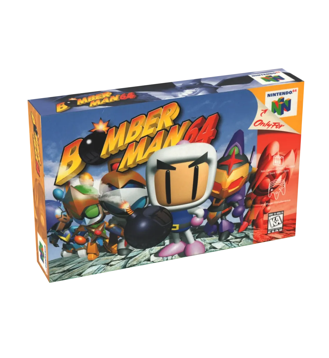 Bomber Man 64 Reproduction Box