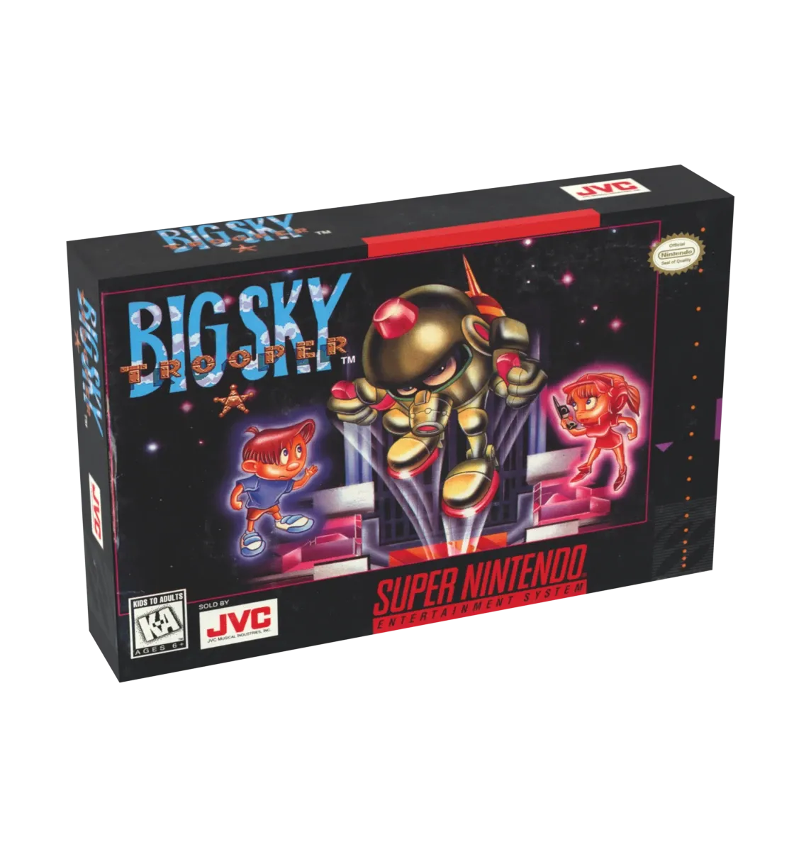 Big Sky Trooper Reproduction Box