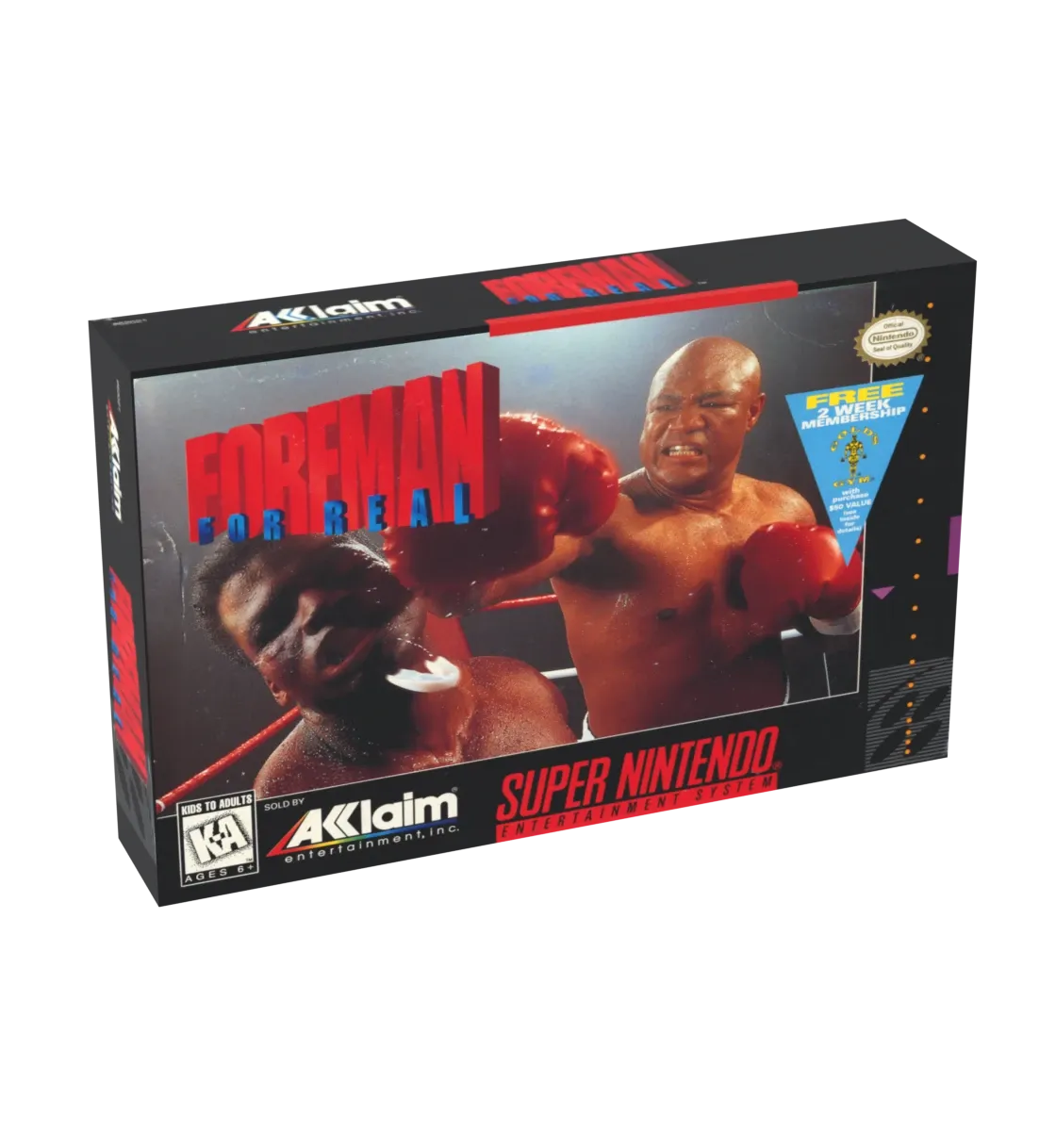 Foreman For Real Reproduction Box
