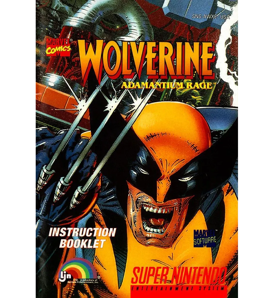 Wolverine Adamantium Rage Reproduction Manual