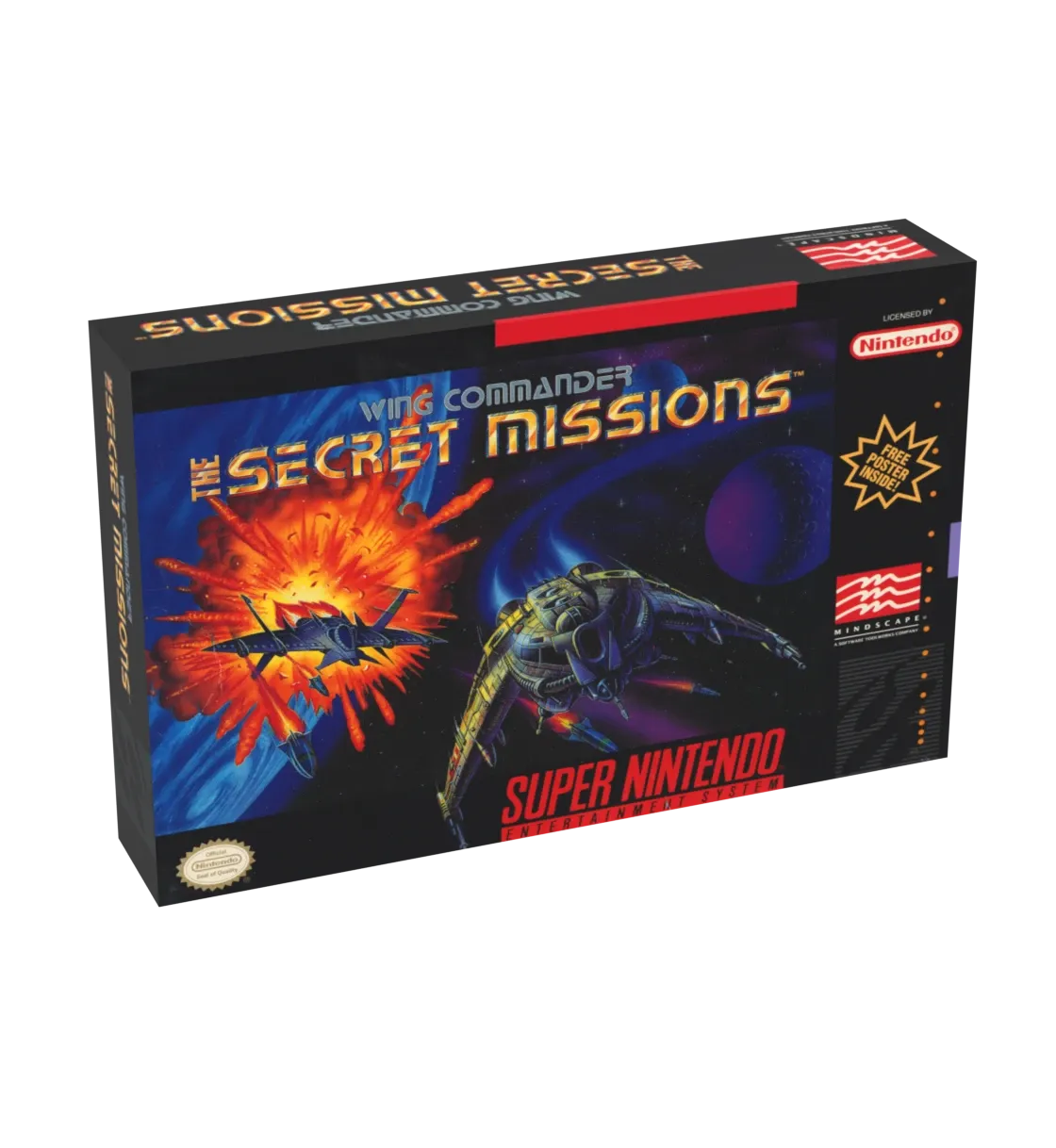 Wing Commander The Secret Missions Reproduction Box