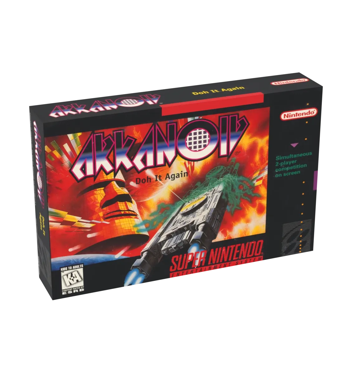 Arkanoid Doh It Again Reproduction Box