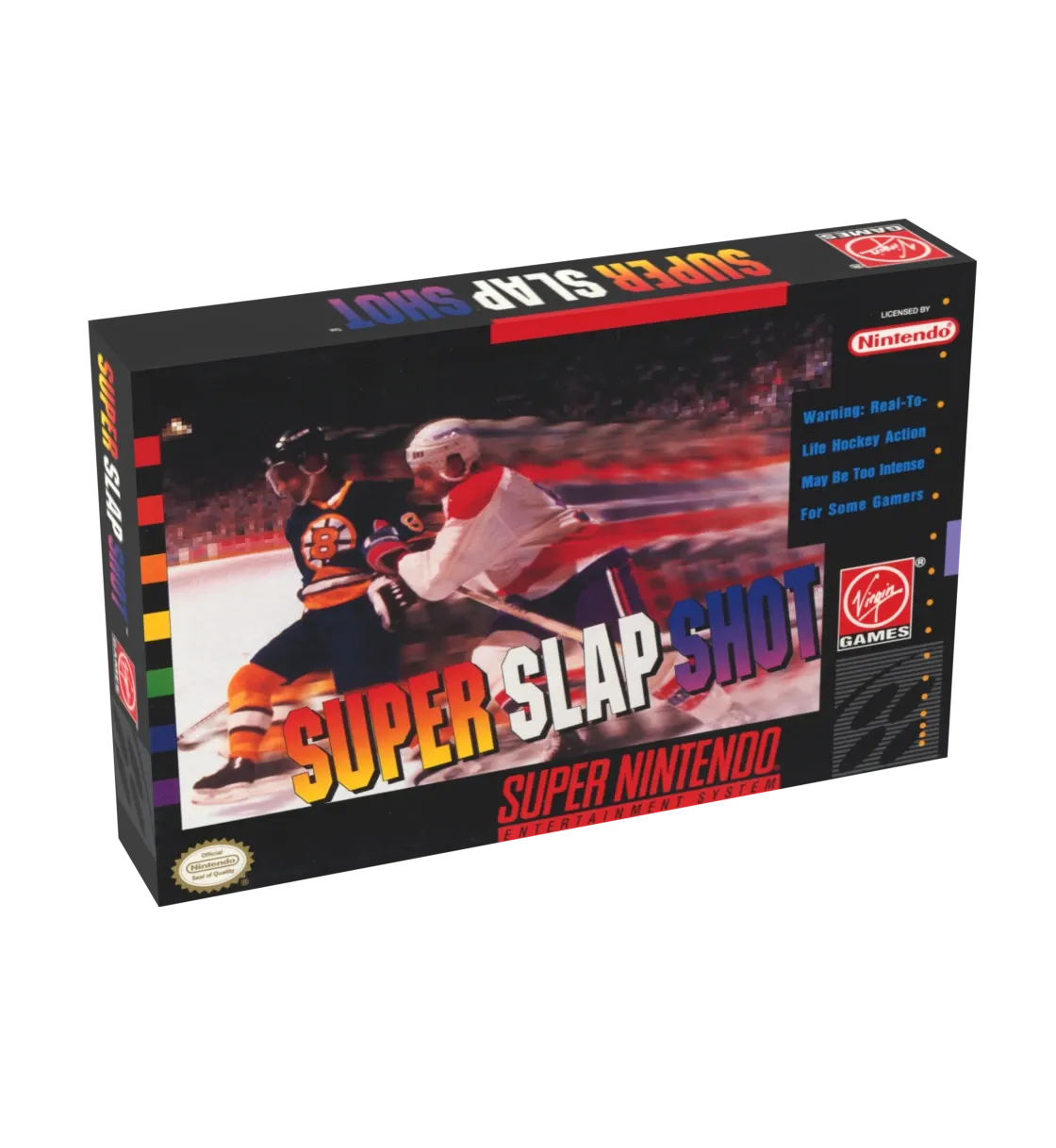 Super Slap Shot Reproduction Box