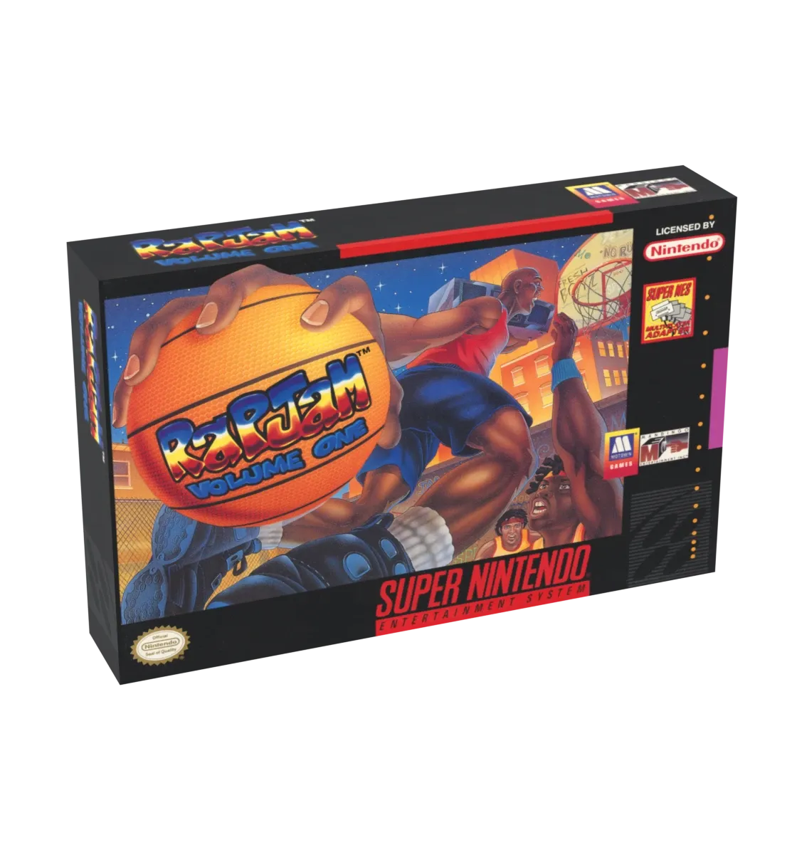 RapJam Volume 1 Reproduction Box