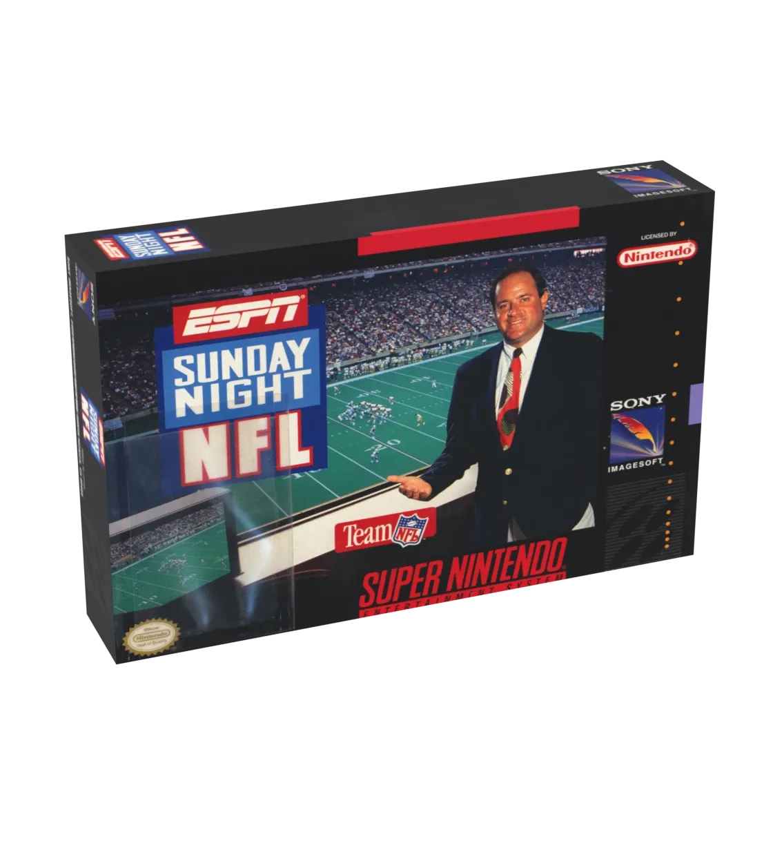 ESPN Sunday Night Nfl Reproduction Box