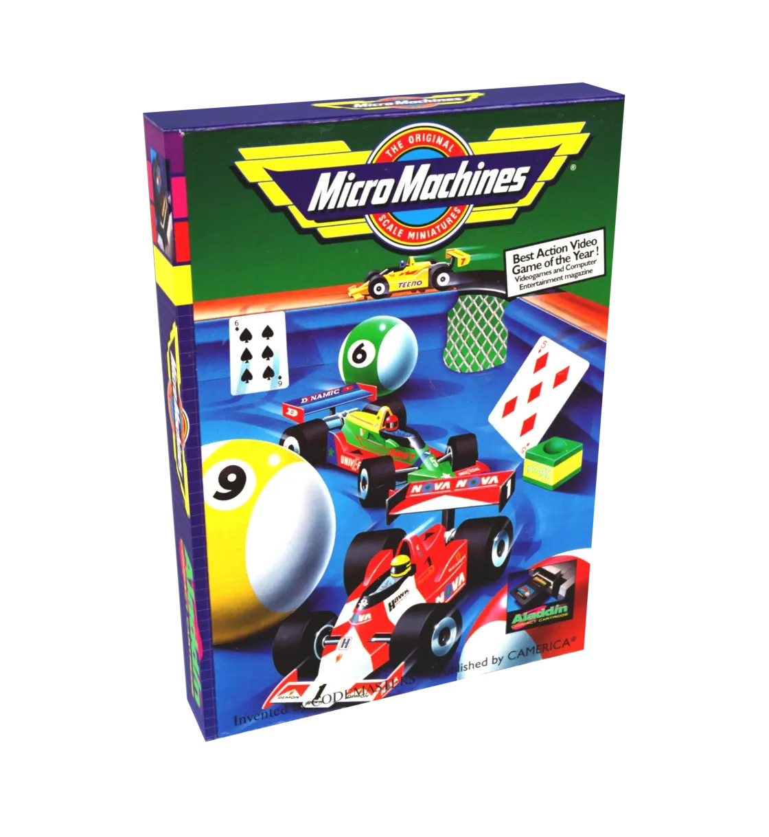 Micro Machines Reproduction Box