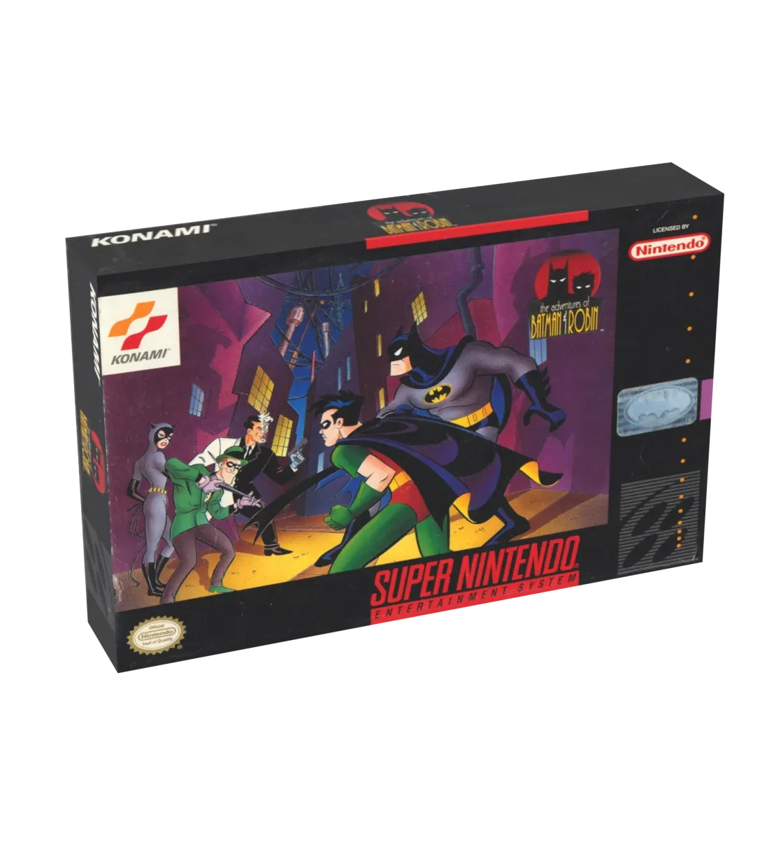 The Adventures of Batman and Robin Reproduction Box